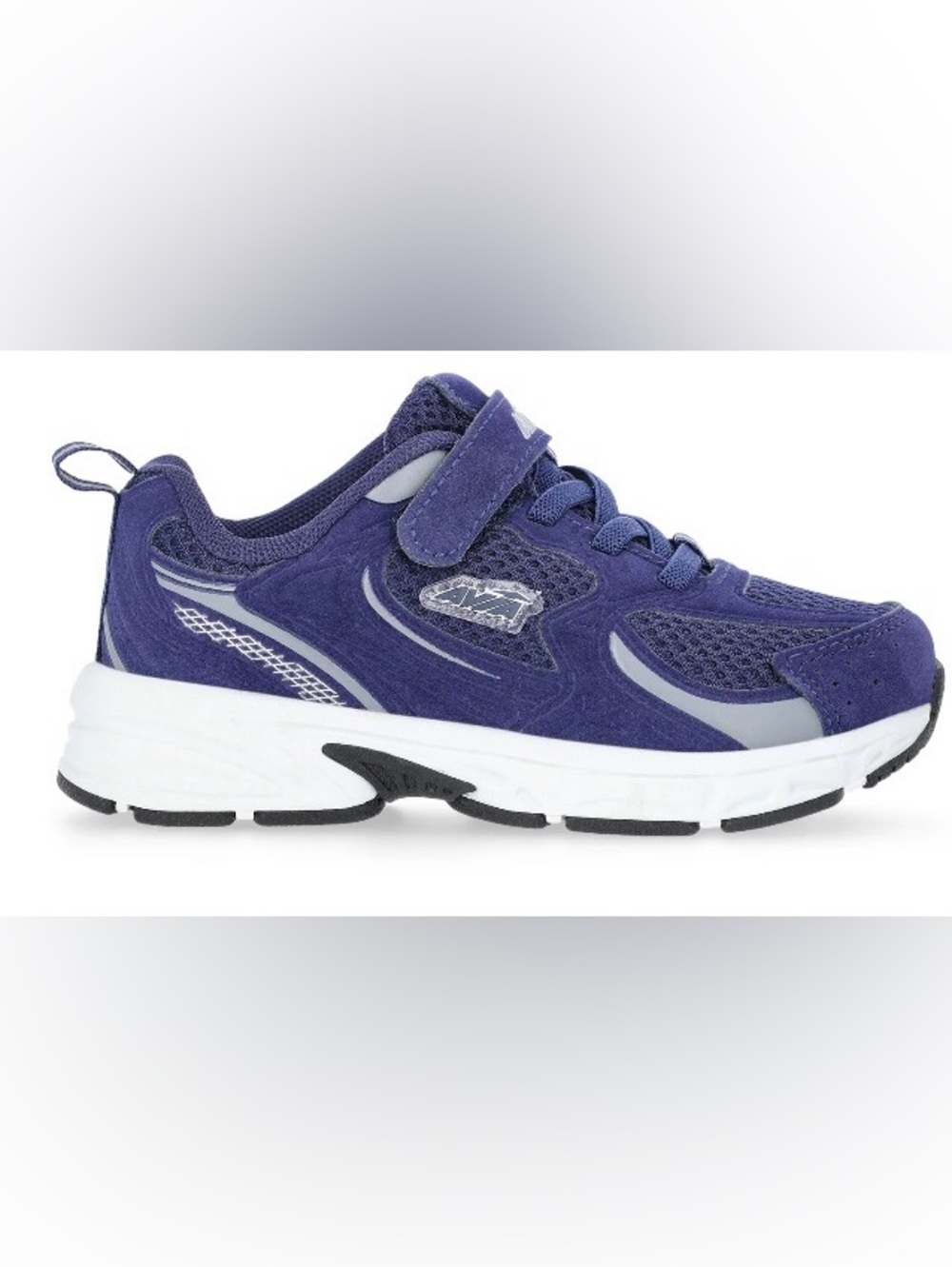 Avia 5000 Toddler Unisex Chunky Trainer Sneakers - Navy/Silver Size 10